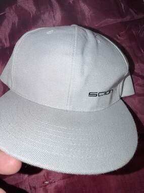 Grey Toyota Scion Ajustable 1 Size Fits All Baseball Hat Cap